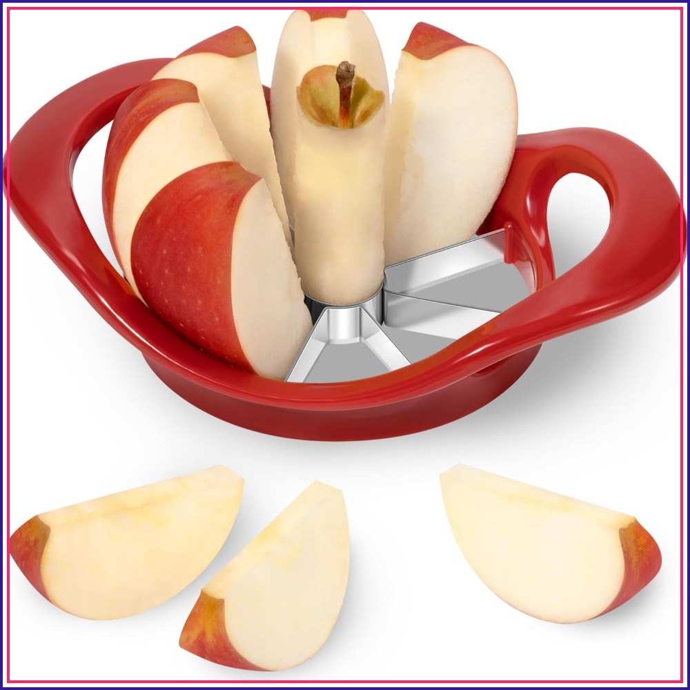 Apple Corer Slicer - Apple Cutter 8 Slices, 8 Blade