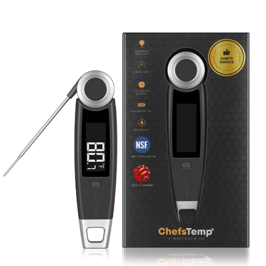Instant Read Thermometer - Finaltouch X10 Instant Read Digital Meat