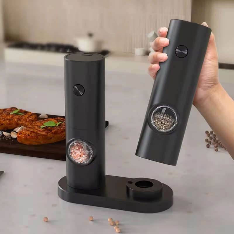 Kitchen Gadgets Small - Electric Salt And Pepper Grinder With