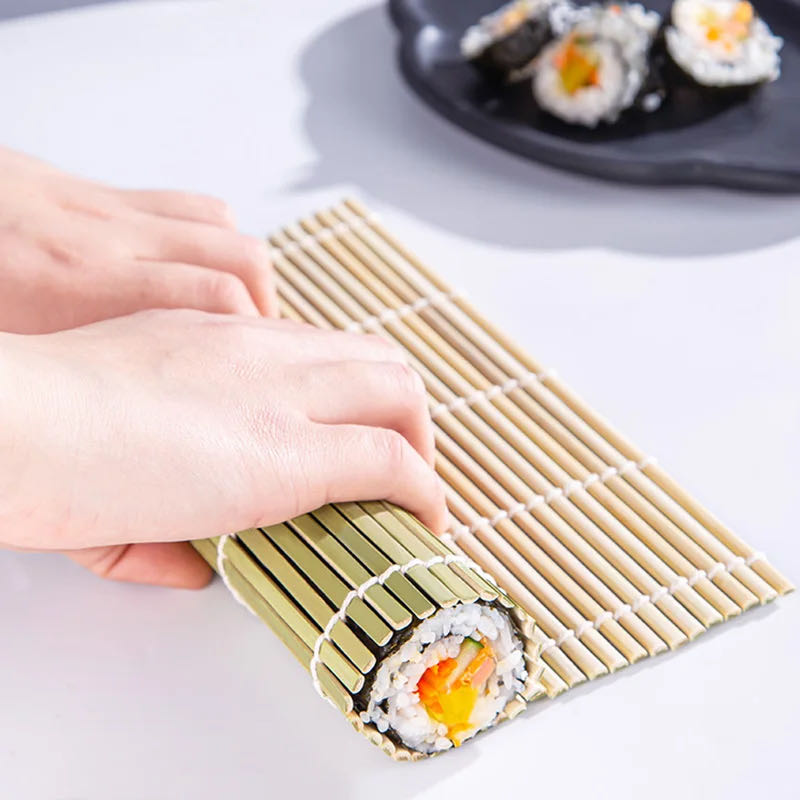 Kitchen Gadgets And Appliances - DIY Bamboo Sushi Maker Rolling Mat