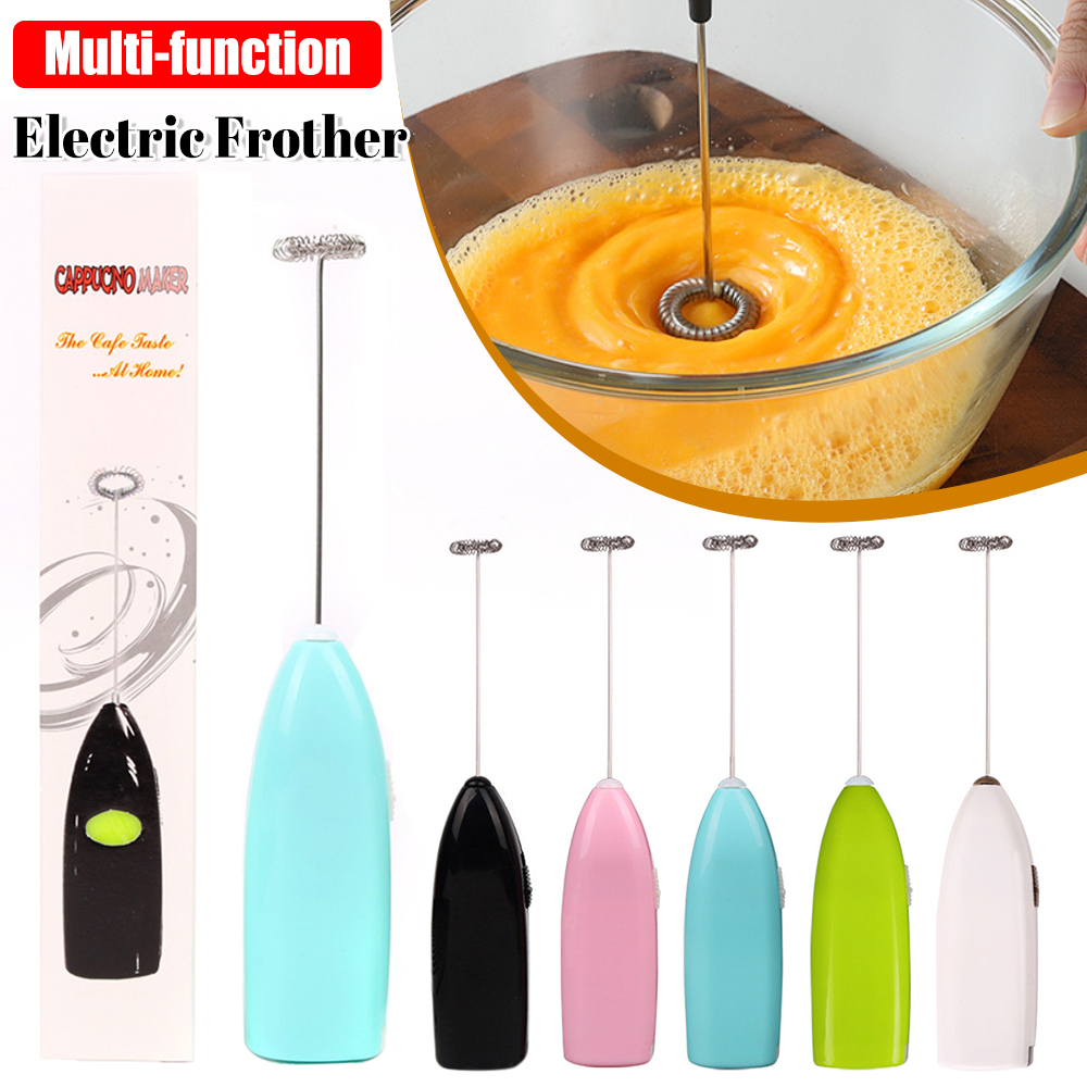 Kitchen Gadgets And Appliances - Ireless Milk Foamer Coffee Whisk Mixer