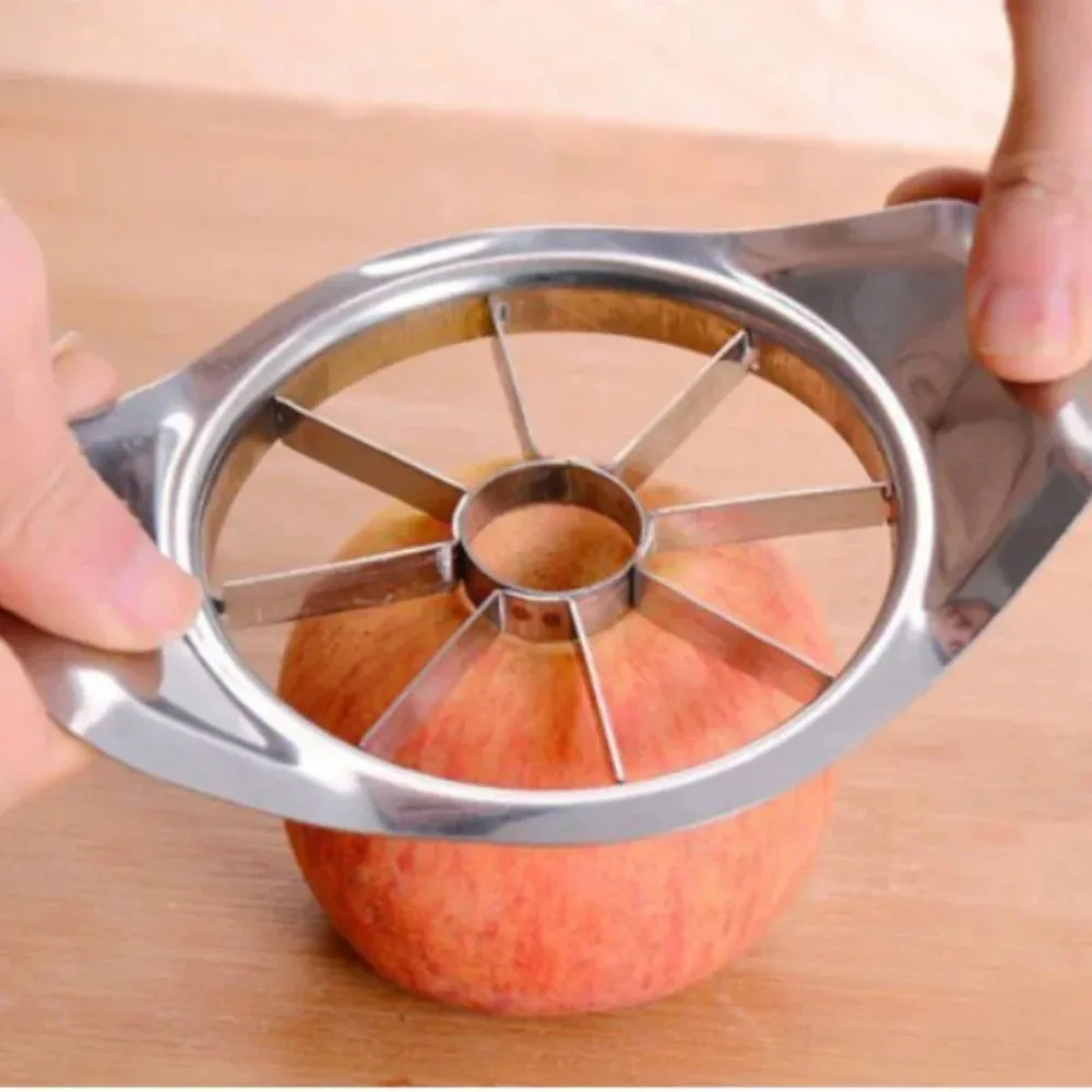 Apple Corer Slicer - Kitchen Gadgets Stainless steel Comfort Handle