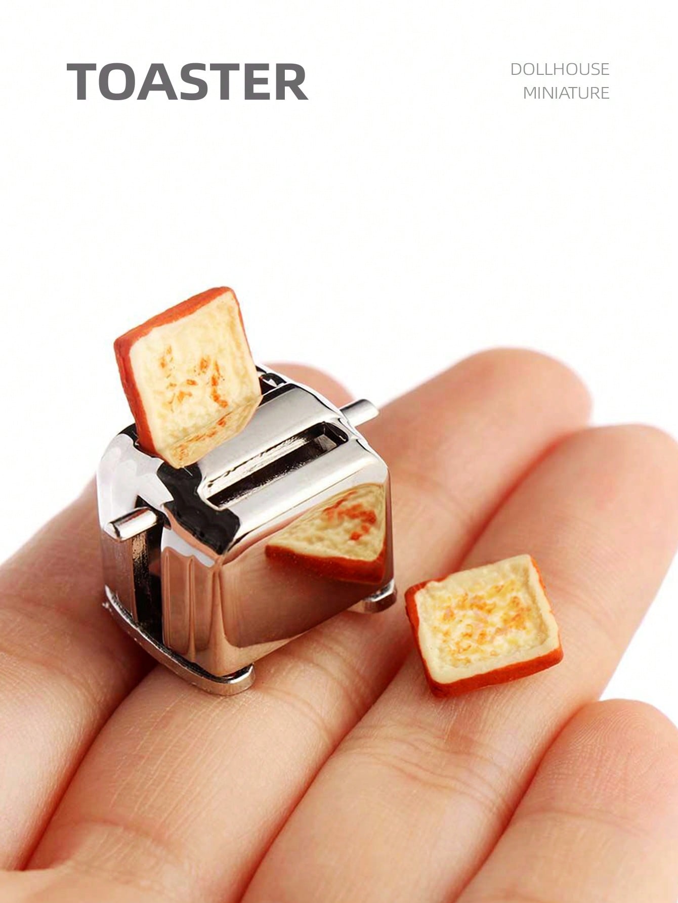 1:12 Dollhouse Miniature Toast - Kitchen Gadgets Small recension och pris