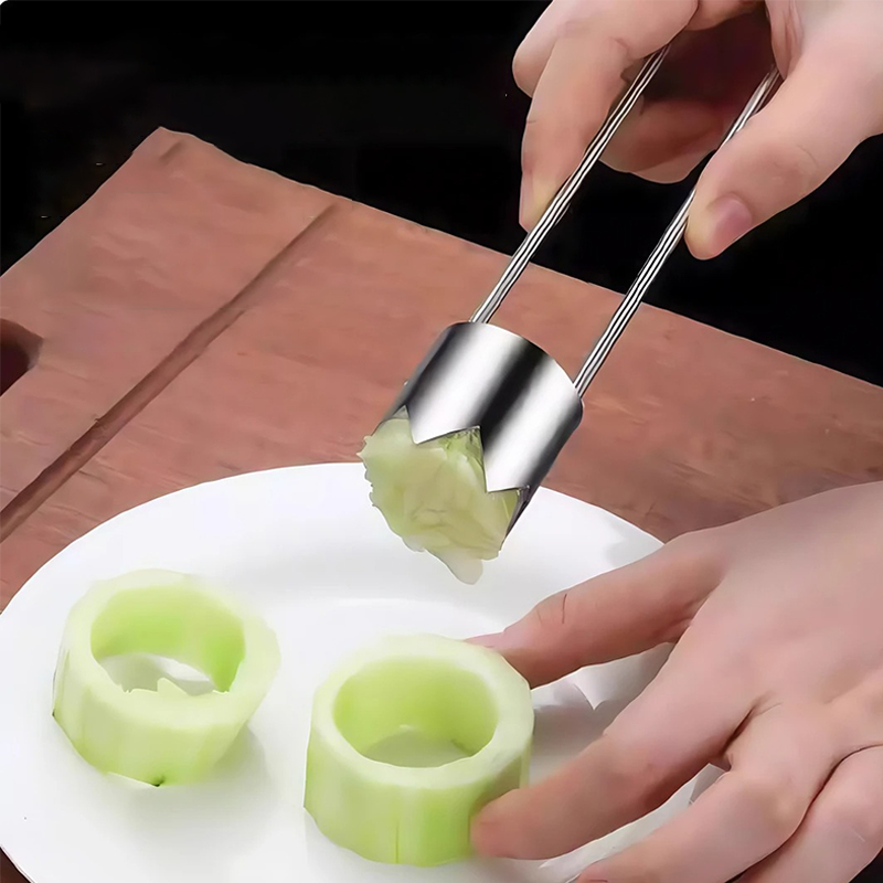 Stainless Steel Fruit Core Rem - Apple Corer Slicer recension och pris