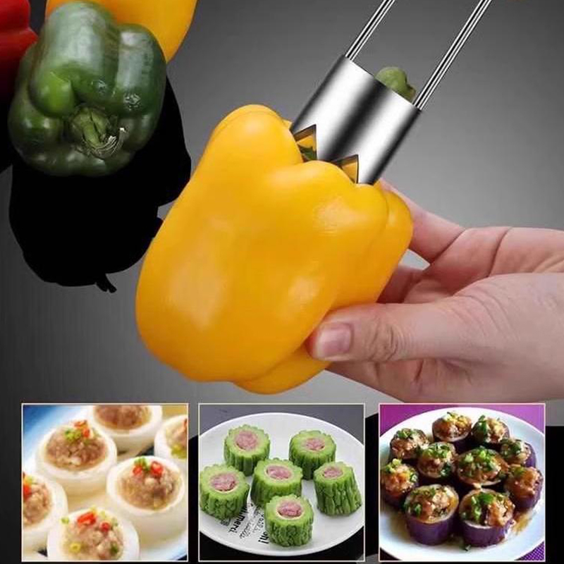 Stainless Steel Fruit Core Rem - Apple Corer Slicer recension och pris