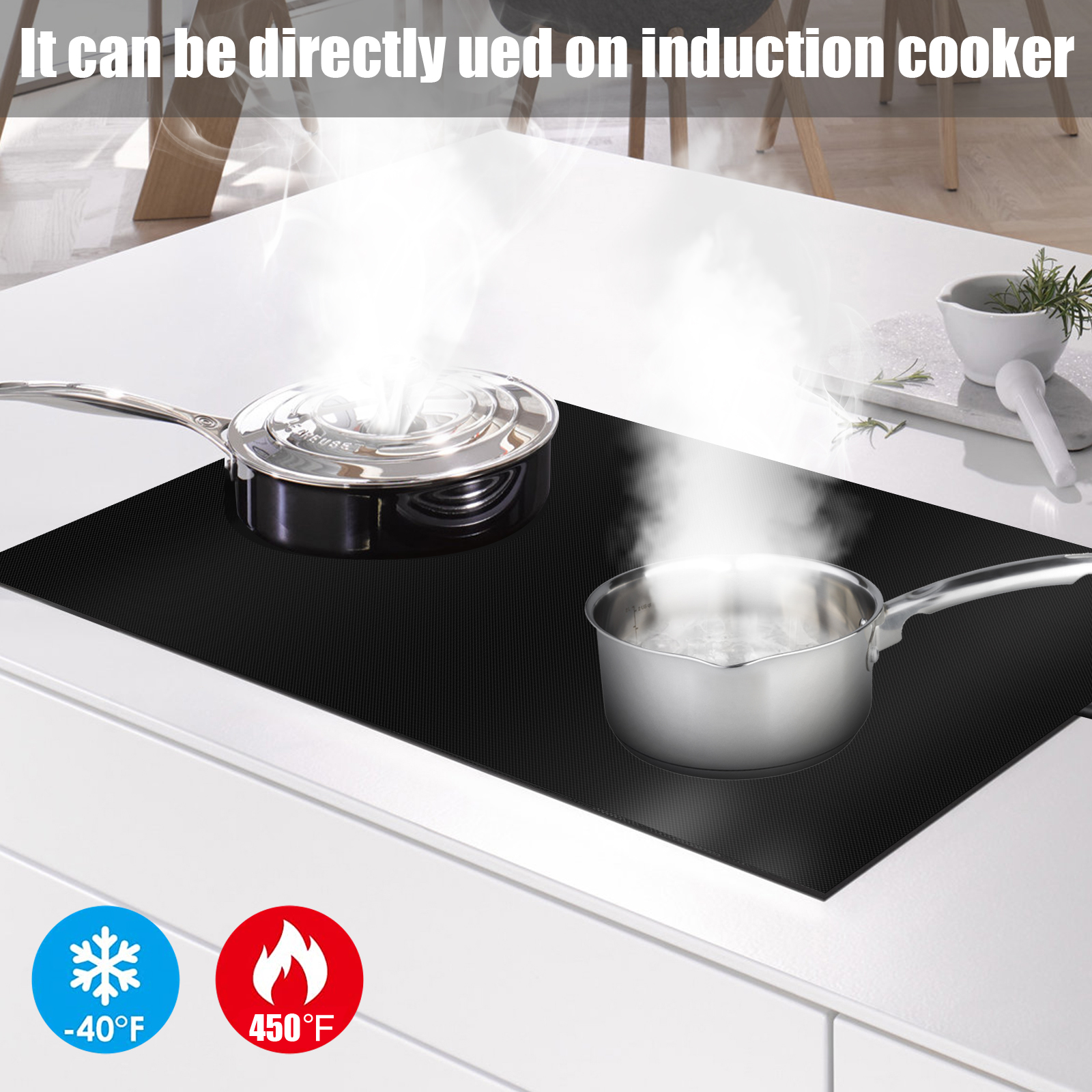 Induction Cooker Cover Silicon - Kitchen Gadgets Everyone Needs recension och pris