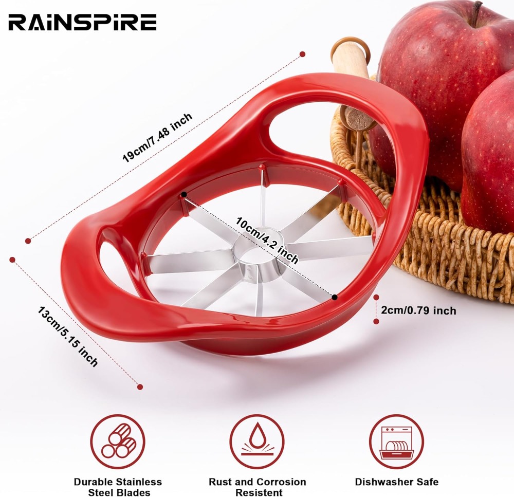 Apple Cutter 8 Slices, 8 Blade - Apple Corer Slicer recension och pris