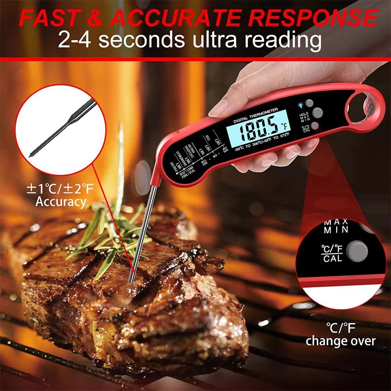 LMETJMA Digital Meat Thermomet - Instant Read Thermometer recension och pris