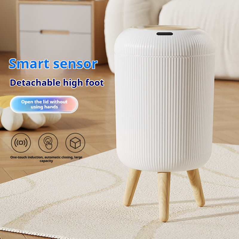 10L Wood Grain Smart Sensor Tr - Kitchen Gadgets Luxury recension och pris