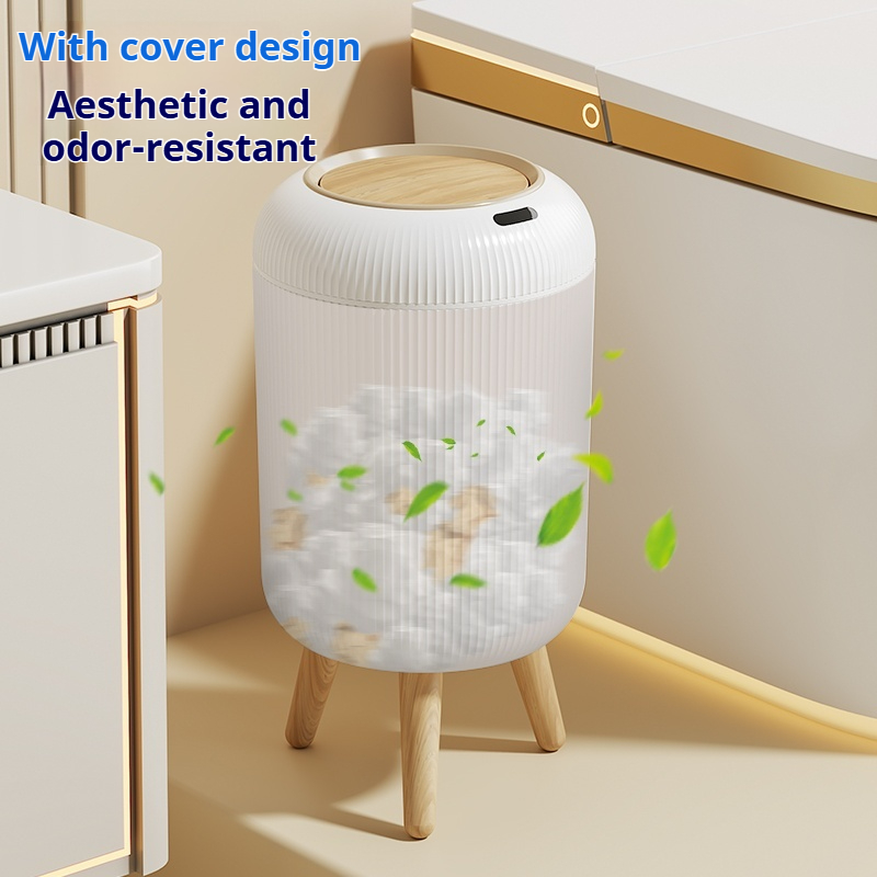 10L Wood Grain Smart Sensor Tr - Kitchen Gadgets Luxury recension och pris
