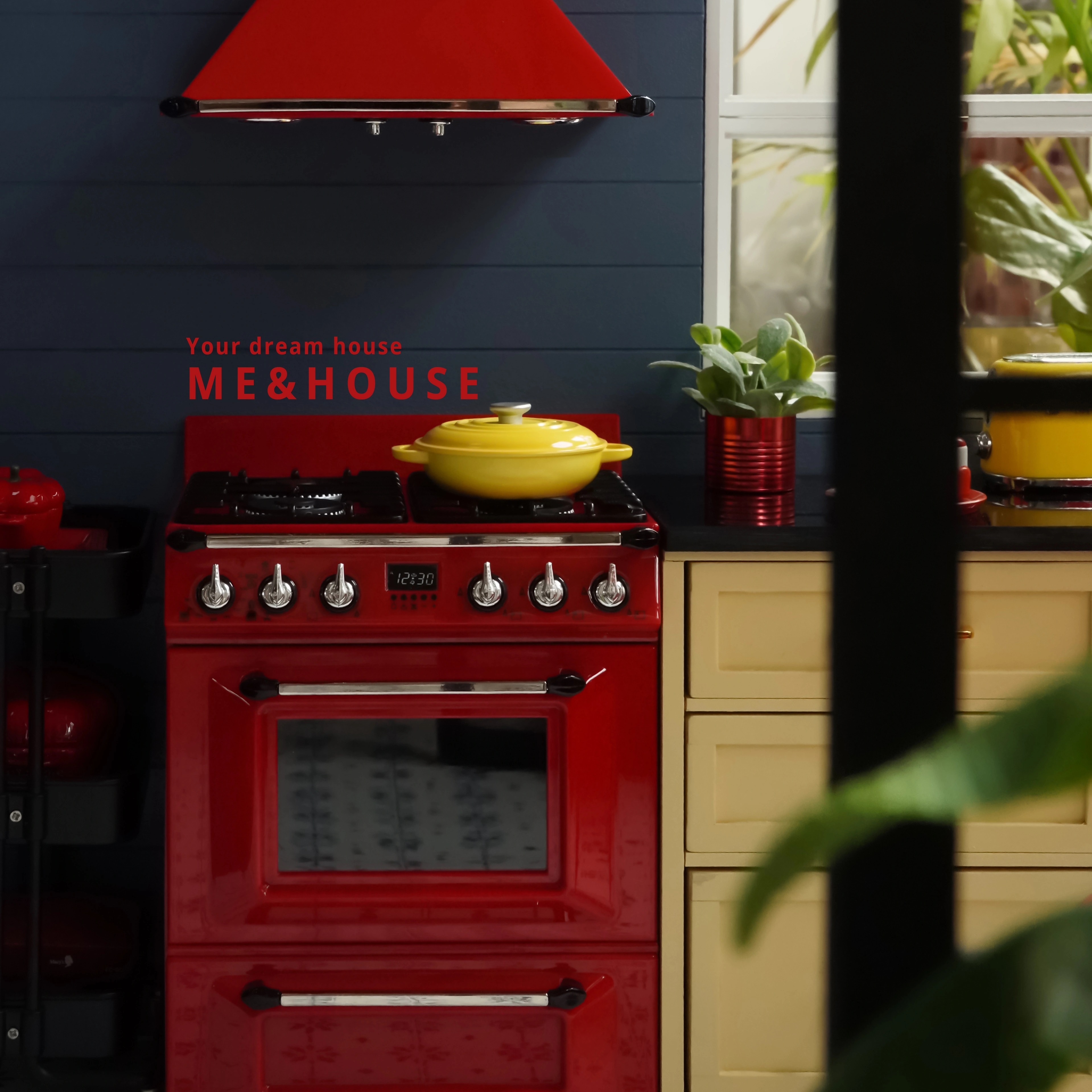 1/6 Modern Miniature Kitchen F - Kitchen Gadgets Small recension och pris