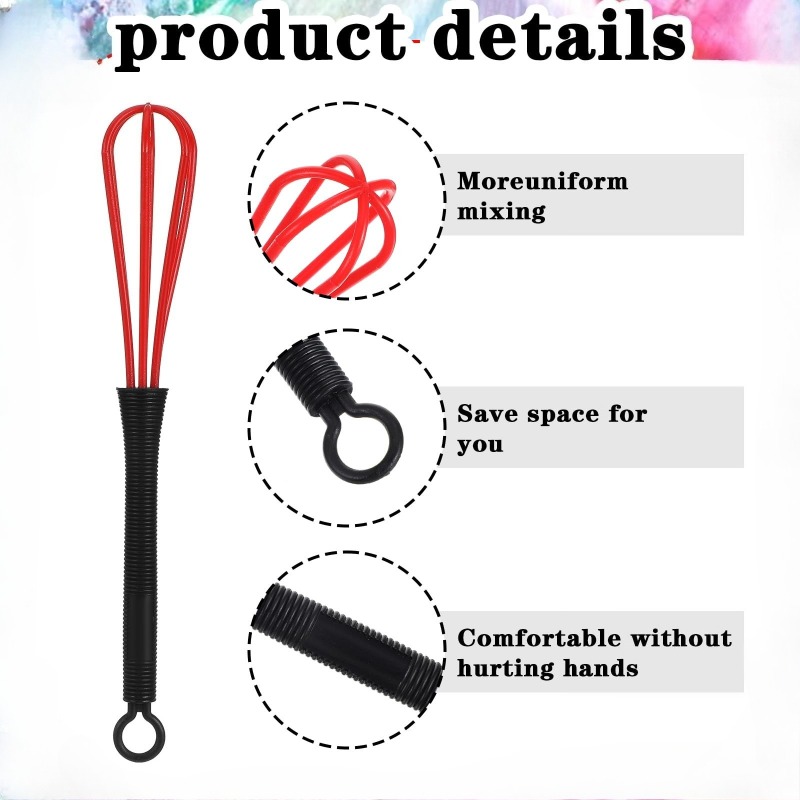 Mini Hair Color Whisk - 7 x 1  - Kitchen Gadgets And Appliances recension och pris