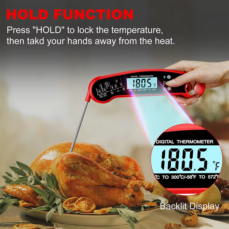 Digital Meat Thermometer High  - Instant Read Thermometer recension och pris