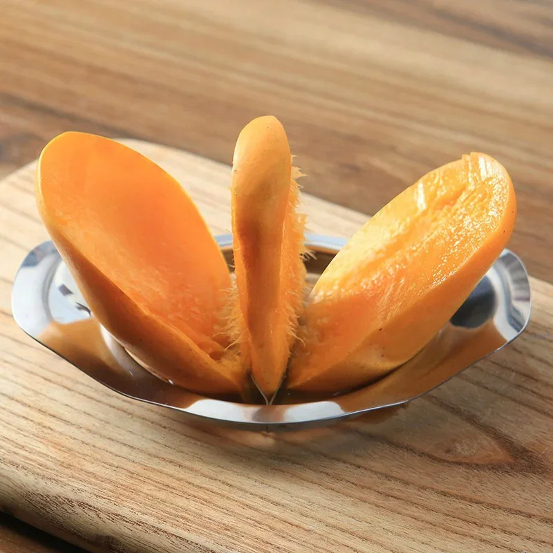 Stainless Steel Mango Cutter A - Apple Corer Slicer recension och pris