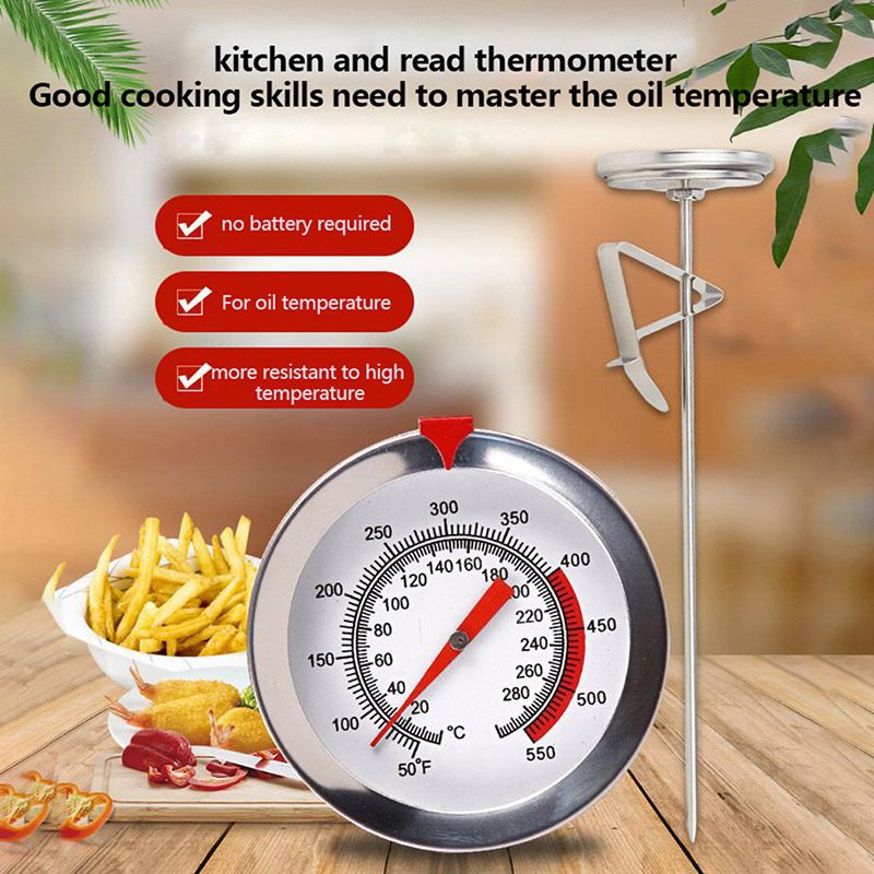 1Pc Stainless Steel Pocket Pro - Instant Read Thermometer recension och pris
