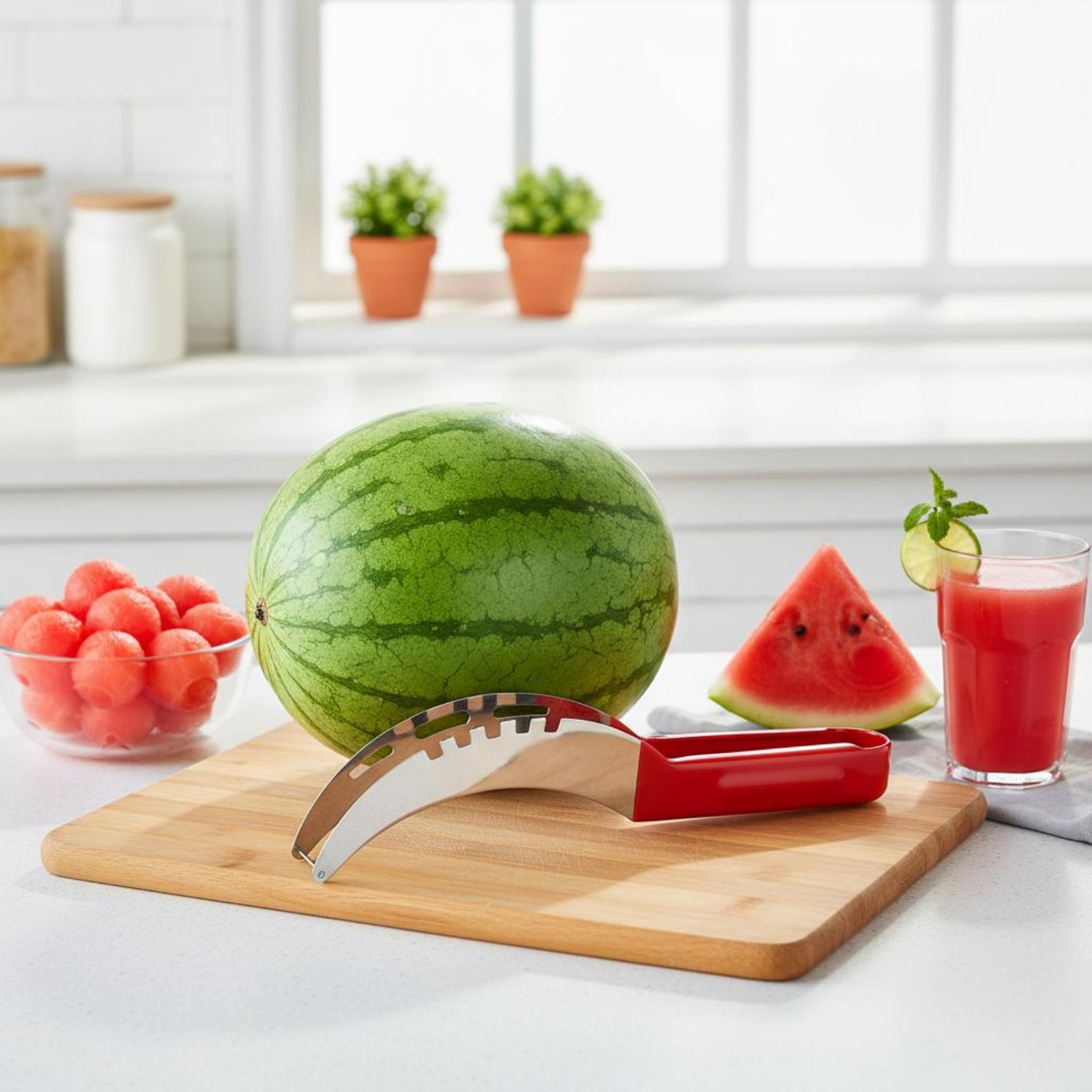 Watermelon Cube Cutter Food Gr - Kitchen Gadgets Vegetable Cutter recension och pris