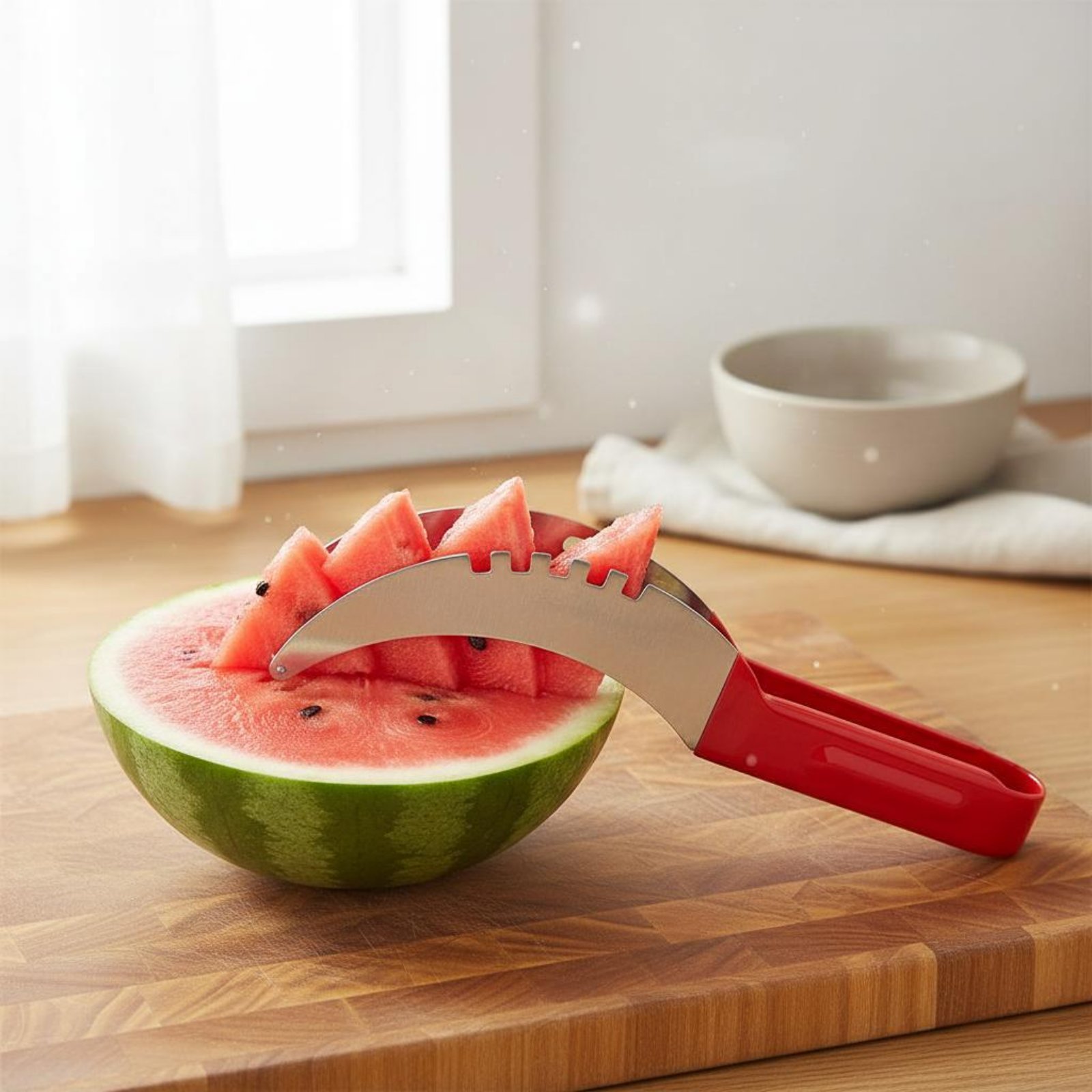 Watermelon Cube Cutter Food Gr - Kitchen Gadgets Vegetable Cutter recension och pris