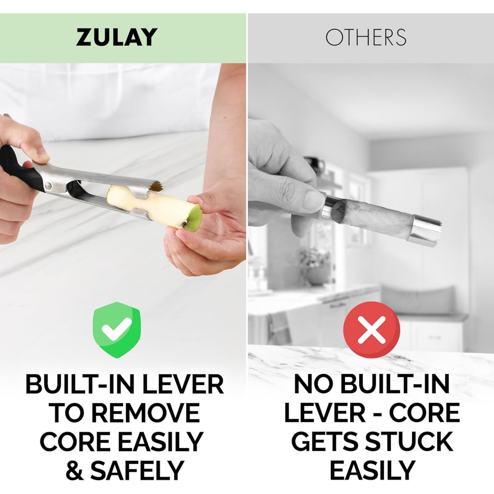 Apple Corer Tool - Easy to Use - Apple Corer Slicer recension och pris