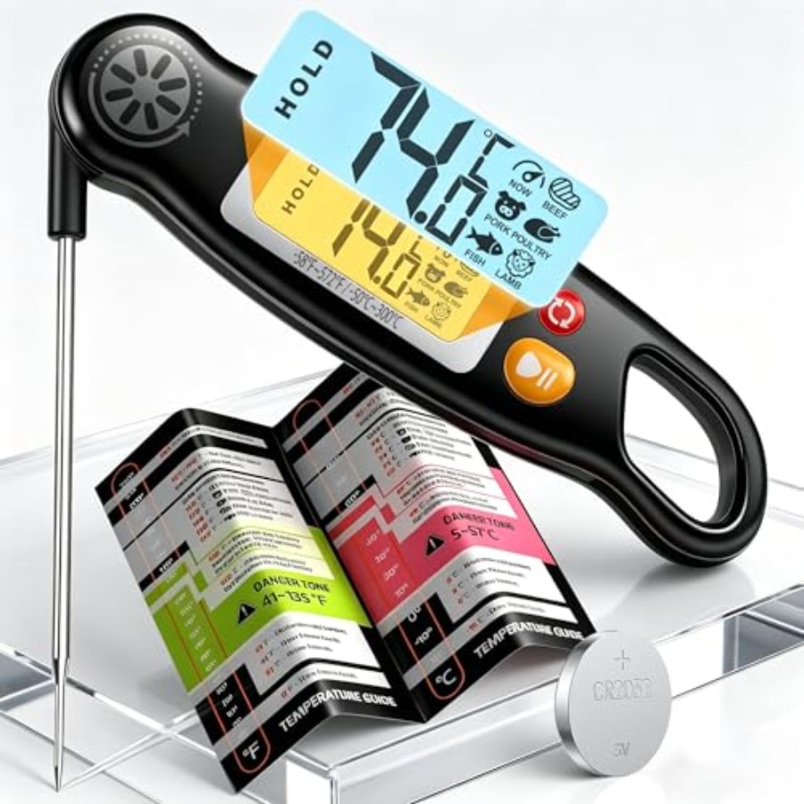 Meat Thermometer Digital - Ins - Instant Read Thermometer recension och pris