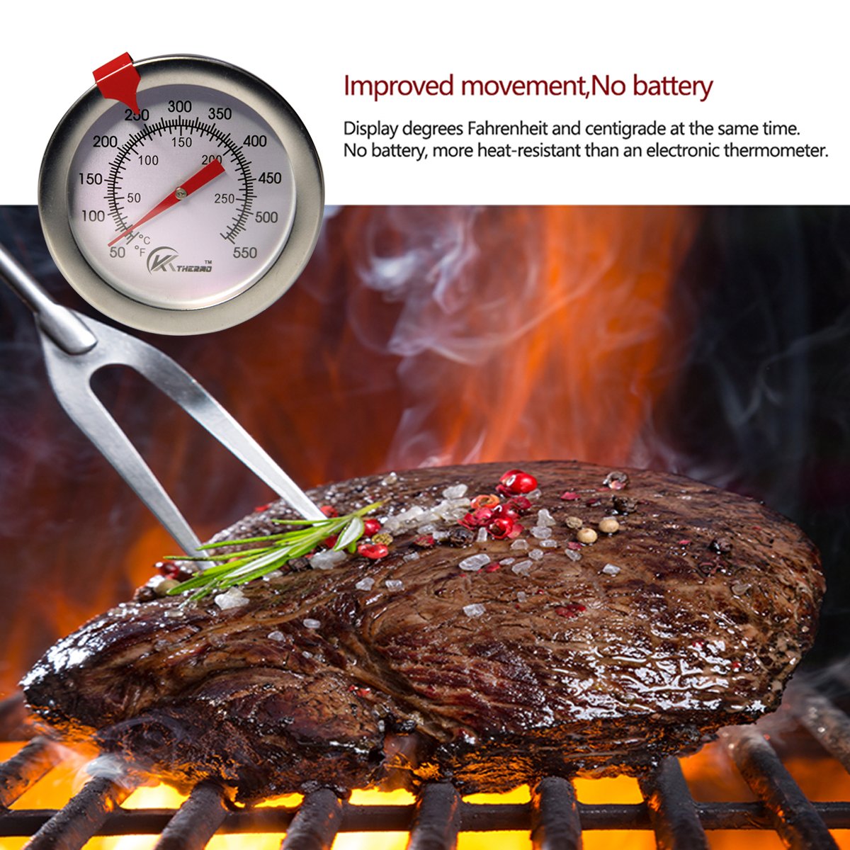 Instant Read Dial Thermometer  - Instant Read Thermometer recension och pris