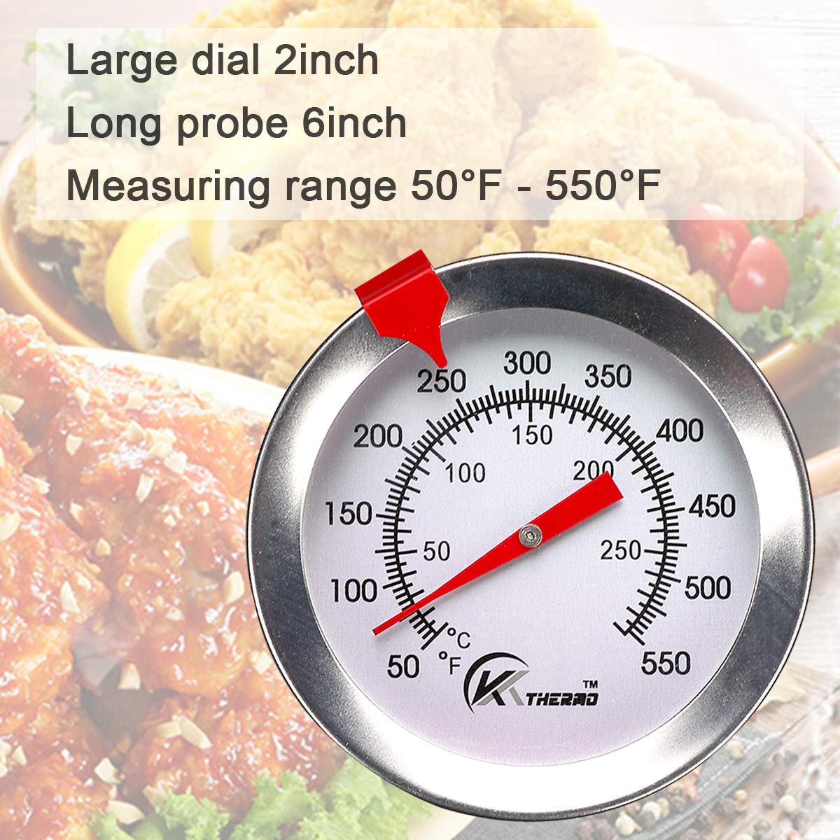 Instant Read Dial Thermometer  - Instant Read Thermometer recension och pris