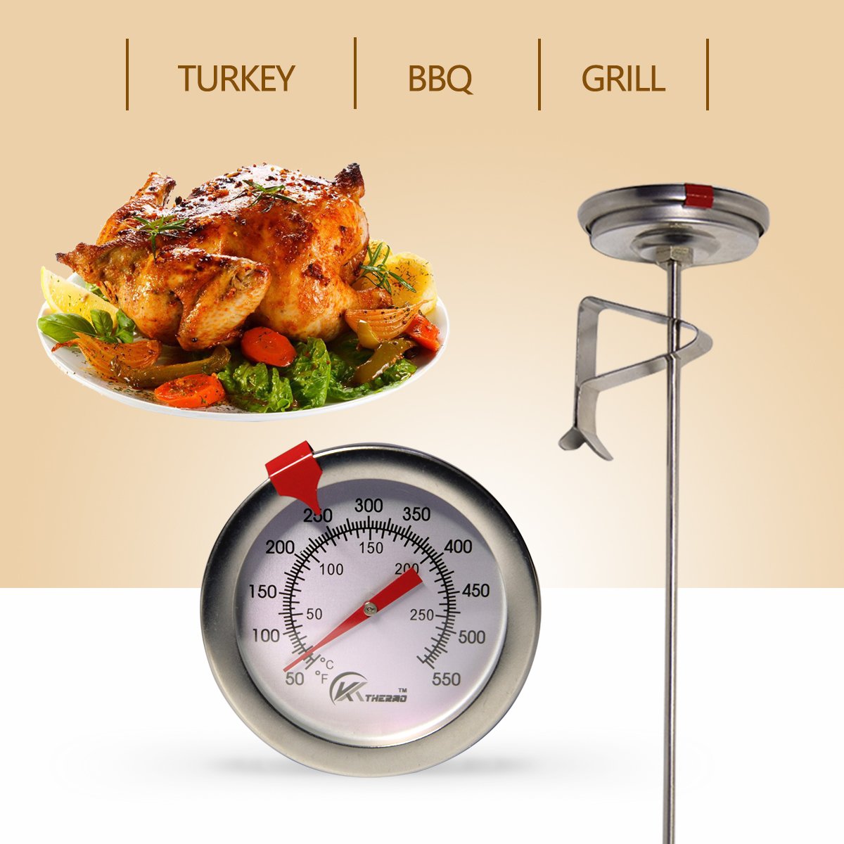 Instant Read Dial Thermometer  - Instant Read Thermometer recension och pris