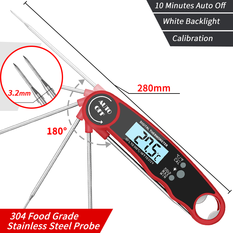 Kitchen tools Digital Food The - Instant Read Thermometer recension och pris