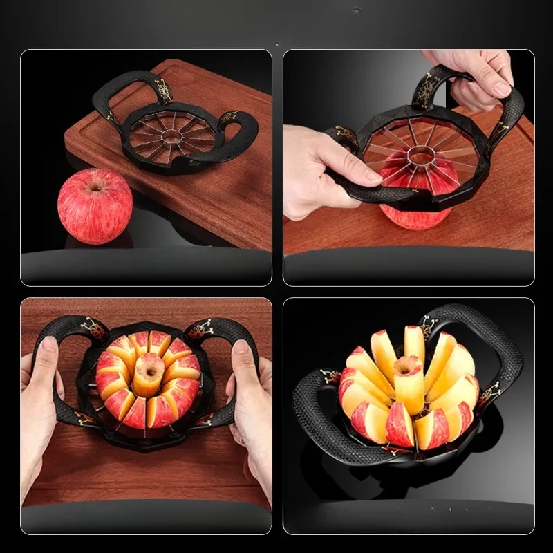 Stainless Steel Fruit Cutting  - Apple Corer Slicer recension och pris
