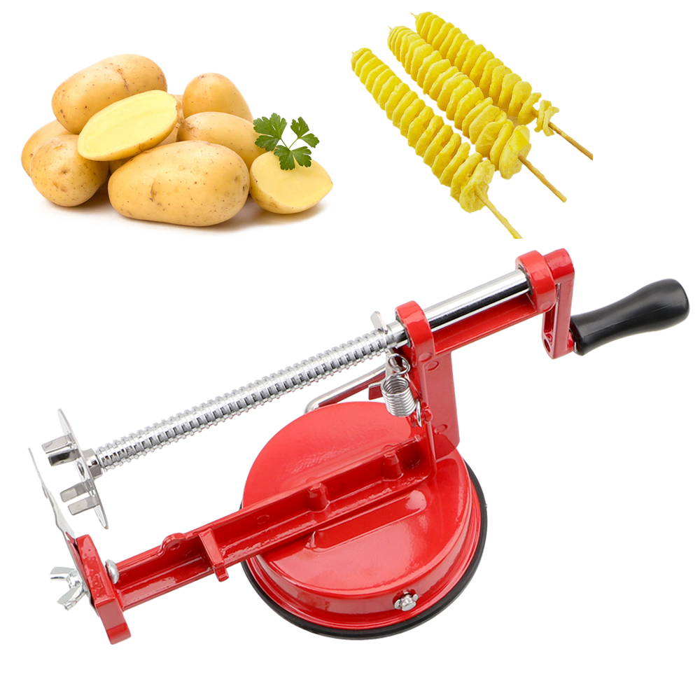 Manual Spiral French Fry Cutte - Apple Corer Slicer recension och pris