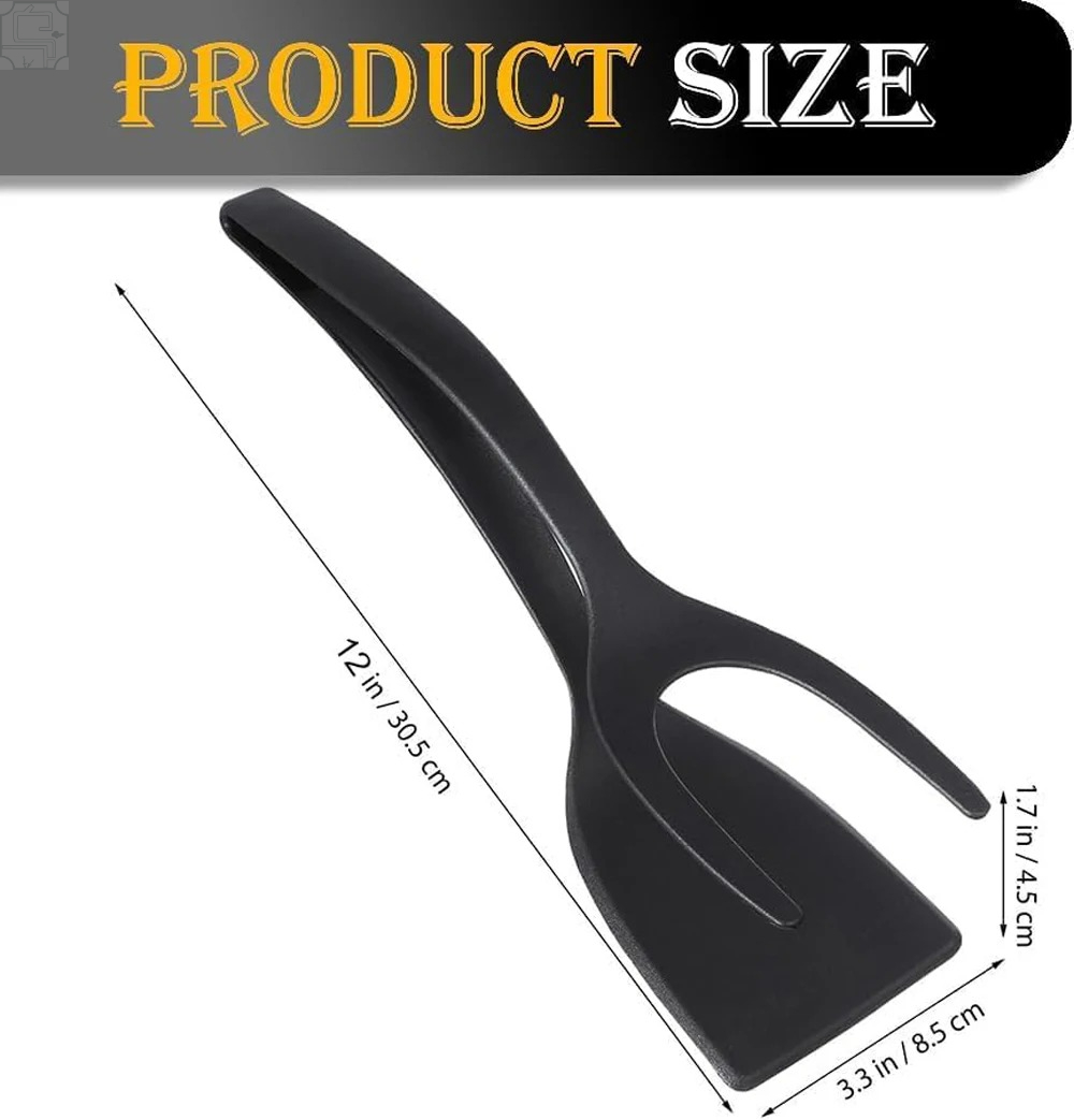 2 In 1 Flip Spatula Tongs Nylo - Kitchen Gadgets And Appliances recension och pris