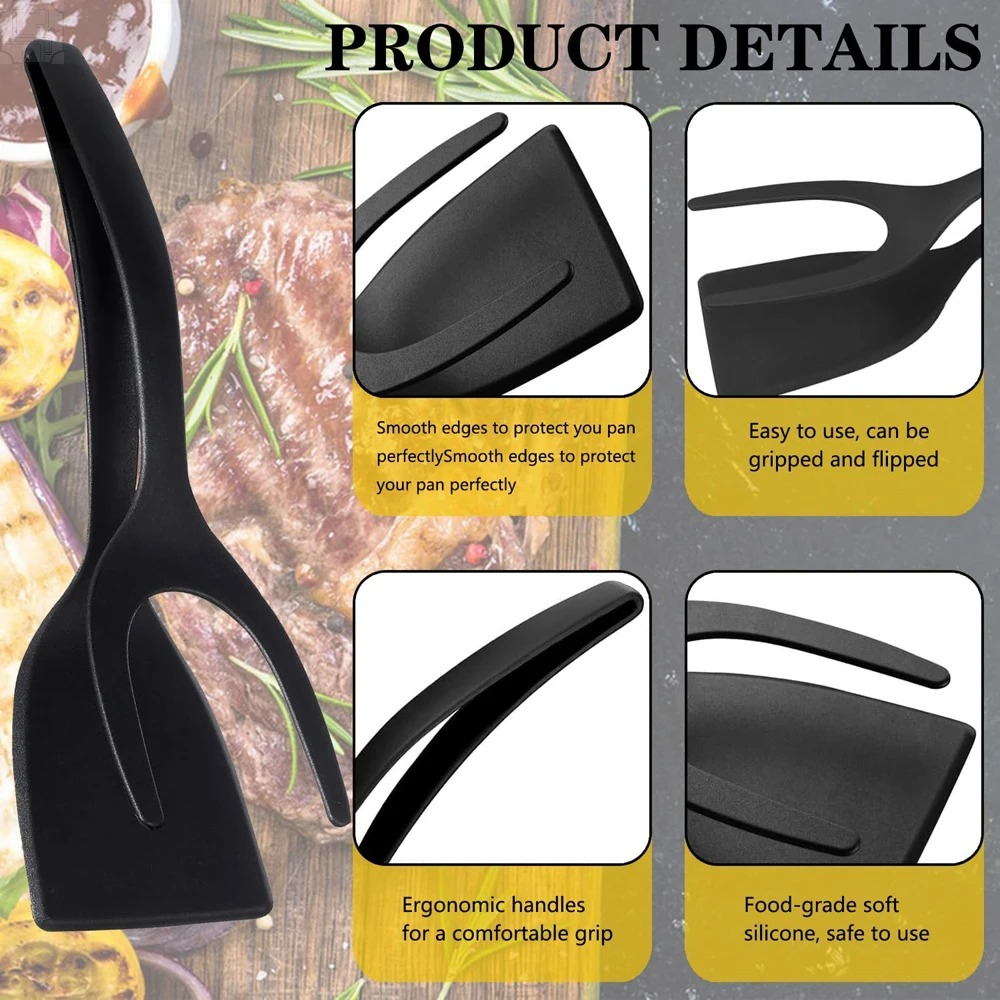 2 In 1 Flip Spatula Tongs Nylo - Kitchen Gadgets And Appliances recension och pris
