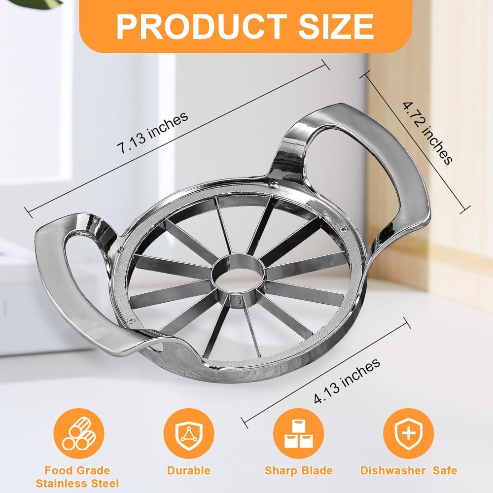 Extra Large Heavy Duty Stainle - Apple Corer Slicer recension och pris