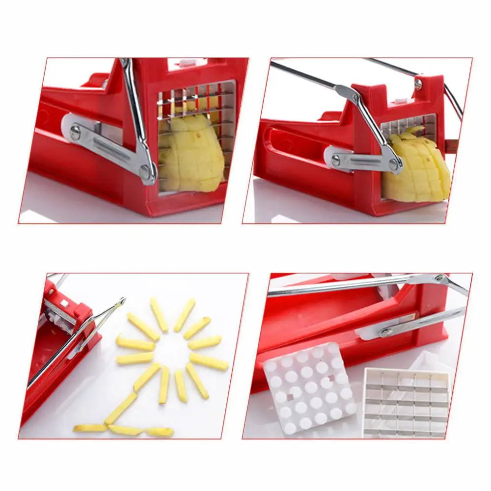 Vegetable Potato Slicer French - Kitchen Gadgets Vegetable Cutter recension och pris