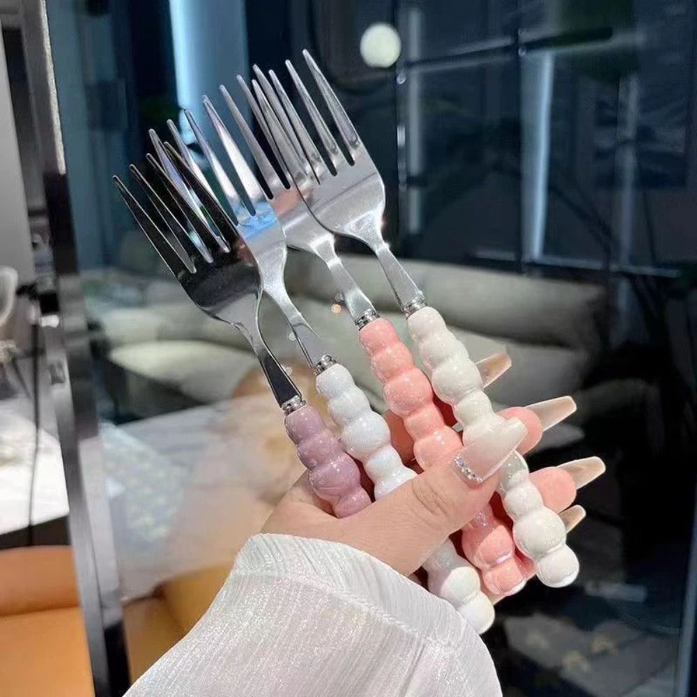 Pearl Handle Fork for Dessert  - Kitchen Gadgets Everyone Needs recension och pris