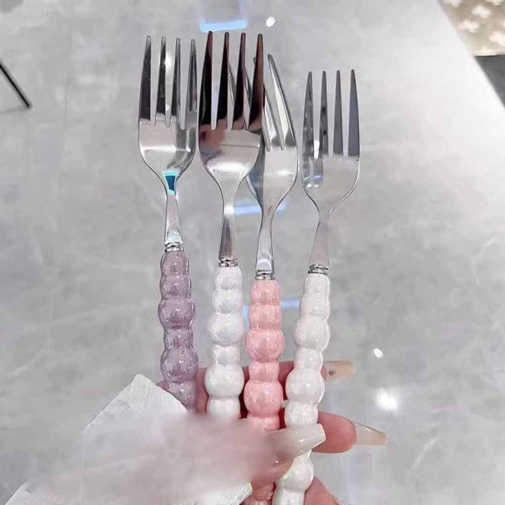 Pearl Handle Fork for Dessert  - Kitchen Gadgets Everyone Needs recension och pris