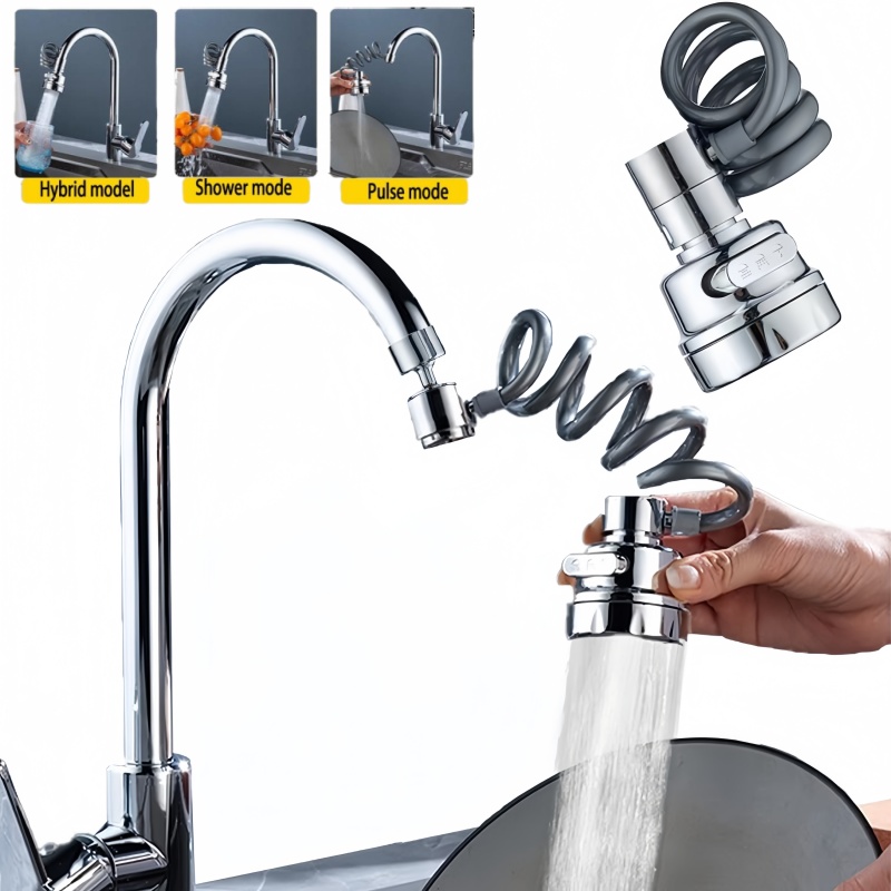 New 3 Modes Sink Faucet Extens - Kitchen Gadgets Everyone Needs recension och pris