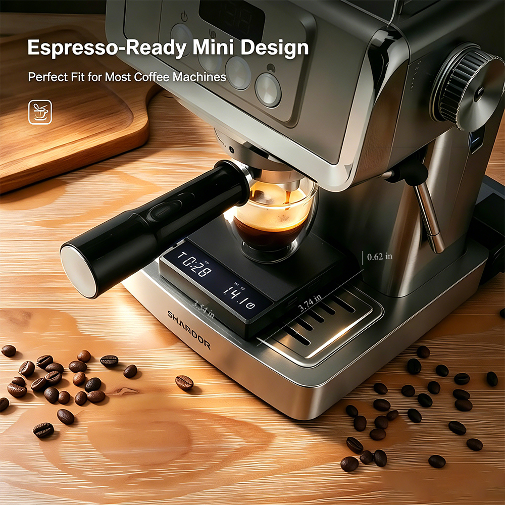 Mini Digital Coffee Scale with - Kitchen Gadgets Small recension och pris