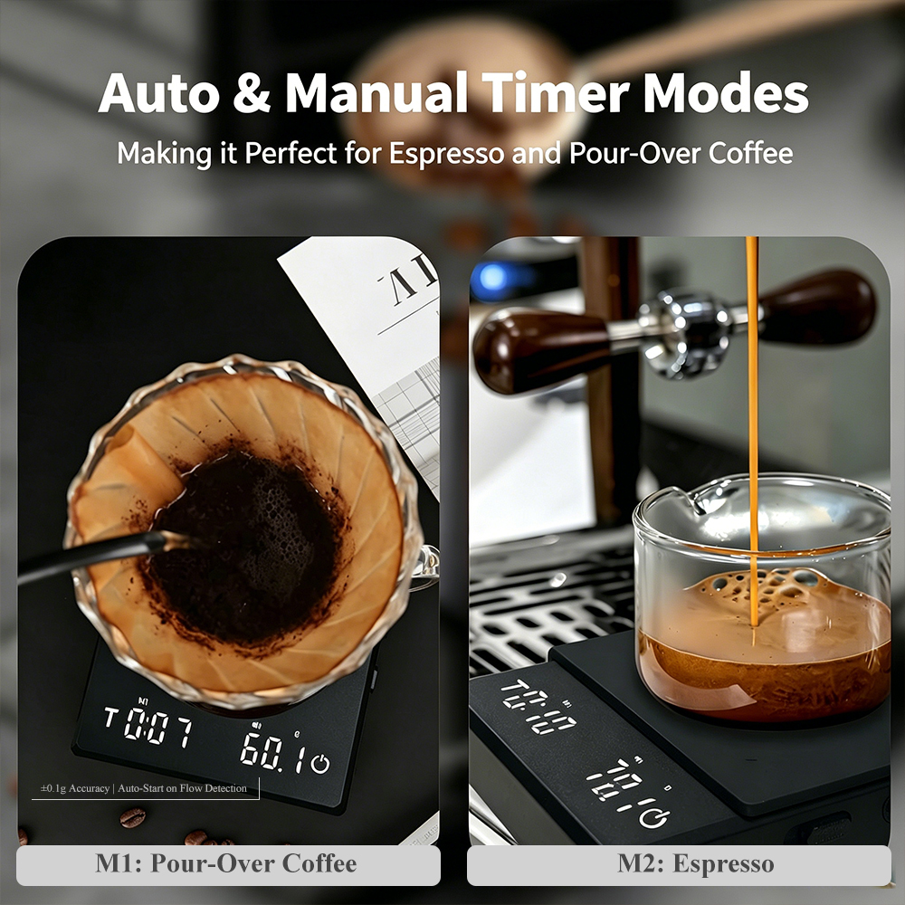 Mini Digital Coffee Scale with - Kitchen Gadgets Small recension och pris