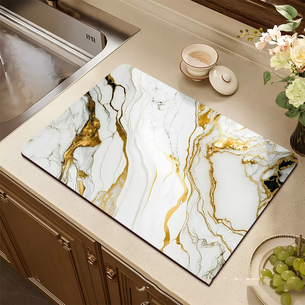 Household Luxury Marble Draini - Kitchen Gadgets Luxury recension och pris