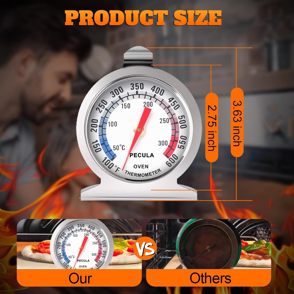 Analog Oven Thermometer 50-300 - Instant Read Thermometer recension och pris
