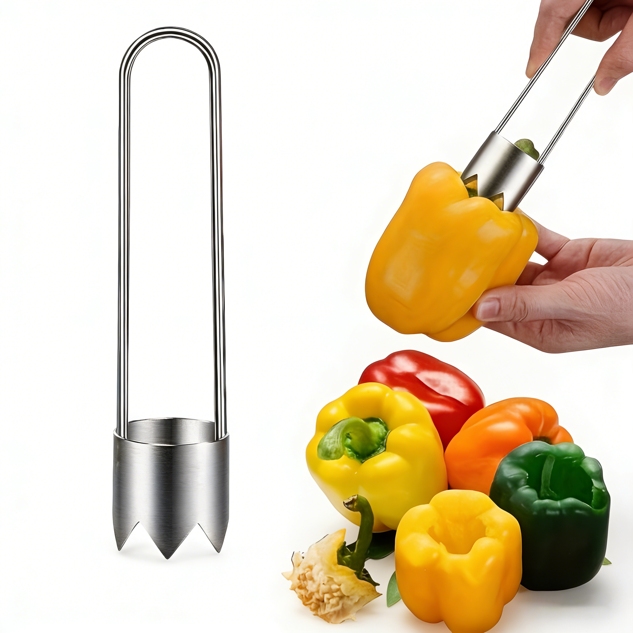 Stainless Steel Multi-Purpose  - Apple Corer Slicer recension och pris
