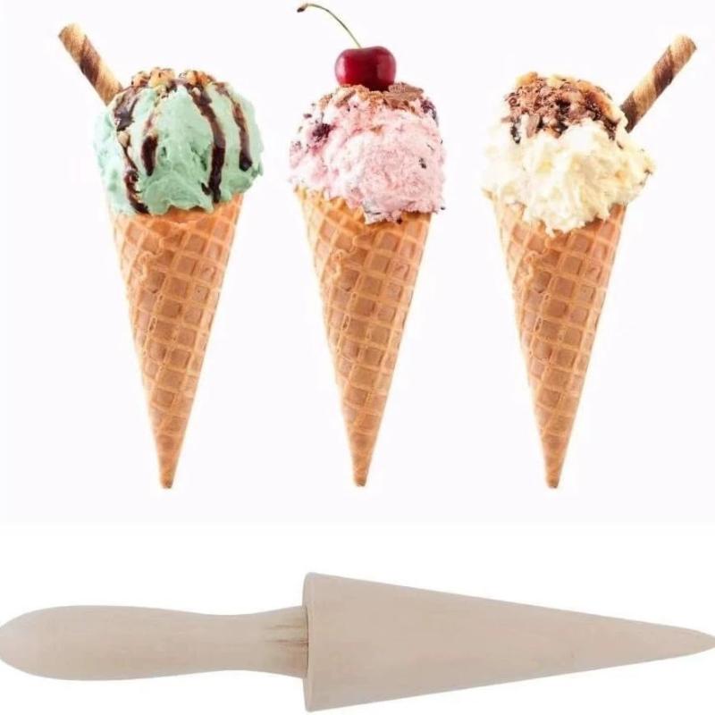 Popular 1pc, Wooden Ice Cream  - Kitchen Gadgets Popular recension och pris